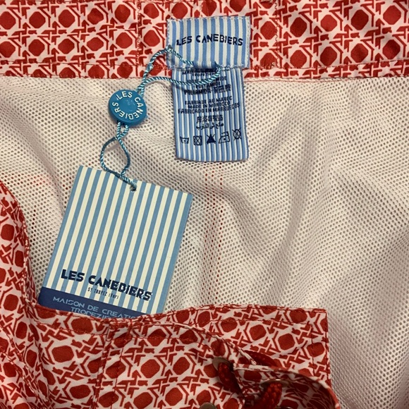 NWT 🌴 Les Canebiers Mens Designer Swim Shorts - Picture 5 of 7